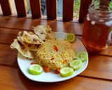 Foto langkah ke 3 dari resep Nasi goreng gila.