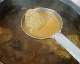 A picture of step 6 of Mutton keema sambar (Karnataka style).
