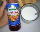 A picture of step 3 of Doodh Naurus.