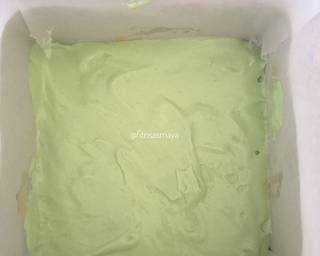 Pandan Cake Cendol Palm Sugar Pudding - Step 4