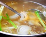 Hình bước làm 2 của món Hoành thánh lá (Hoành thánh thủy)