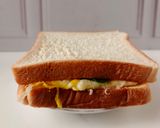 Foto langkah ke 4 dari resep Egg Sandwich Sehat.