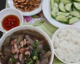 Hình bước làm 7 của món Canh chua tép bông súng