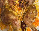 صورة لخطوة 3 من وصفة رز ودجاجة مشوية بالفرن