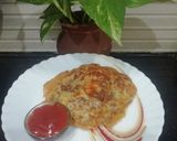 A picture of step 7 of Crispy Potato Lachha Chilla.