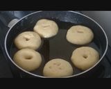 Foto langkah ke 9 dari resep Cara mudah membuat donat hanya diaduk aduk saja hasil kokoh empuk lembut menul menul.