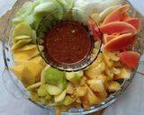 Foto langkah ke 2 dari resep Rujak Buah.