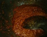 A picture of step 3 of Kadai paneer.