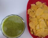 Foto del paso 5 de la receta: Patatas al microondas con mojo verde canario