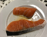 Foto del paso 1 de la receta: Salmón fresco con mandarina