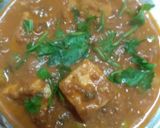A picture of step 8 of Cottage cheese and peas authentic recipe(mattar paneer).