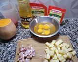 Foto del paso 1 de la receta: Tarta de calabaza y panceta!