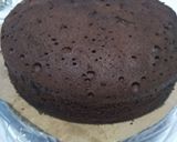 Foto langkah ke 7 dari resep Kue Ulang Tahun (base cake; Brownies).