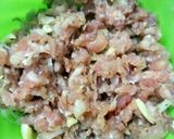 Hình bước làm 2 của món Đậu hủ nhồi thịt kho cà chua