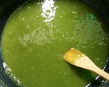 รูปขั้นตอนการทำที่ 2 ของ ขนมเปียกปูนใบเตยทรงเครื่อง