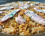 Foto del paso 9 de la receta: Arroz con ventresca de atún y ajos tiernos