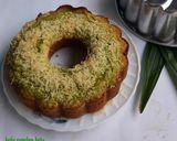 Foto langkah ke 8 dari resep Bolu Pandan Keju.