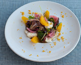 Foto del paso 6 de la receta: Ensalada de bacalao y naranja