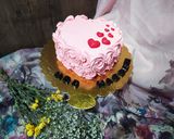 عکس مرحله 4 از دستور 💖کیک قلبی دلبر 💖