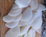 Foto del paso 1 de la receta: Colchón de arvejas con huevo