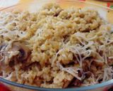 Foto del paso 10 de la receta: Arroz cremoso con toque de curry, champiñones y queso...!!