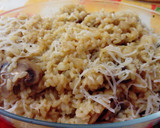 Foto del paso 10 de la receta: Arroz cremoso con toque de curry, champiñones y queso...!!