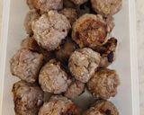 Foto del paso 1 de la receta: Albondiguitas con arroz de coliflor