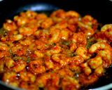 A picture of step 5 of Impatient Prawns.
