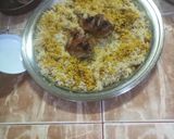 A picture of step 8 of Rice and oven grilled chicken.