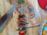 Brochetas de bisteck
