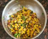 A picture of step 5 of Corn Chaat.