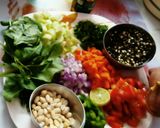 A picture of step 1 of Sprout Salad.