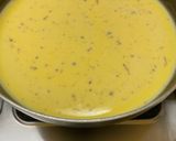 A picture of step 2 of Kashmiri Rabri Malai.