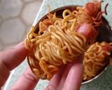 Foto langkah ke 4 dari resep Sosis Gulung Mi (Tanpa Telur).