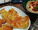 Ropogós cukkinis lepény a sütőből recept fázis 5 fotója