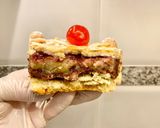 Foto del paso 17 de la receta: Pastel rústico con Nutella, mermelada de frambuesas y Almendra