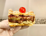 Foto del paso 17 de la receta: Pastel rústico con Nutella, mermelada de frambuesas y Almendra