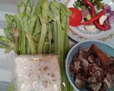 Foto langkah ke 1 dari resep Tumis pedas genjer ikan asin.