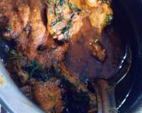 A picture of step 3 of Hyderabadi chicken masala.