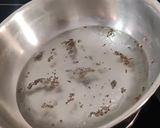 A picture of step 1 of Kathiyavadi Dhokli nu Shak (no onion-garlic).
