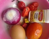 A picture of step 1 of Boiled potato with egg sauce.