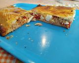 Foto del paso 10 de la receta: Empanada de atún con pimientos del piquillo y huevo duro
