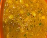 A picture of step 5 of Sweet corn curry.