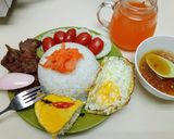 Hình bước làm 1 của món Cơm tấm