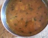 A picture of step 4 of Tuwar dal.