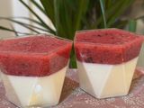 Erdei gyümölcsös Panna Cotta