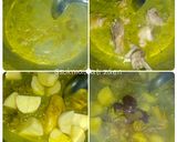 Foto langkah ke 5 dari resep Gulai Ayam Kelapa Sangrai.