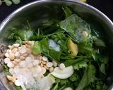 A picture of step 1 of Besan Suji Sandwich Dhokla.