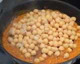 Une image de l'étape 6 de Pois chiches aux épices.