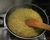 A picture of step 5 of Kesar Gulkand Rose jarda pulav.